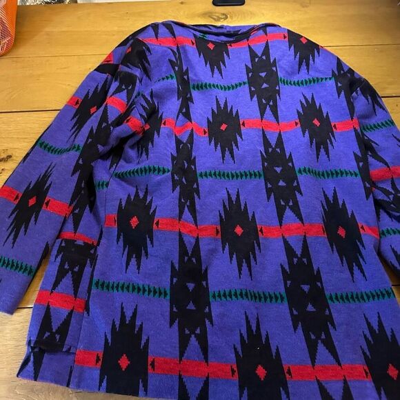 Vintage Aztec Western Lori blazer large made in USA - Picture 9 of 9
